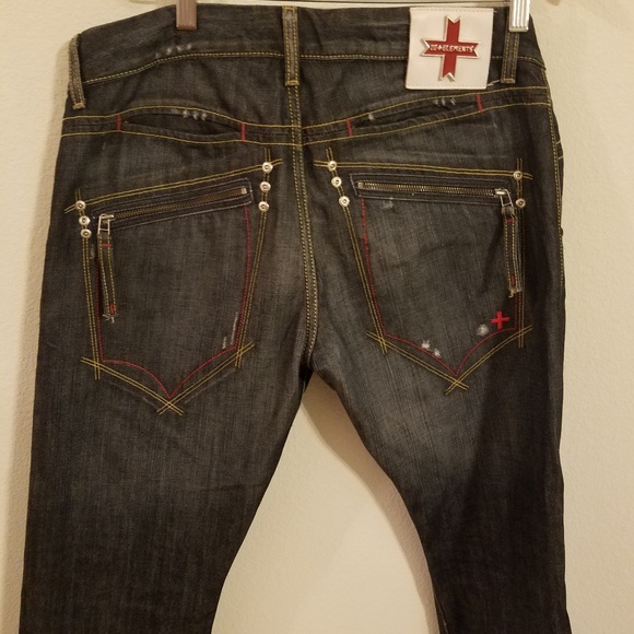 NWOT W36xL31 ZU+ELEMENTS ZUELEMENTS Jeans - Picture 2 of 8